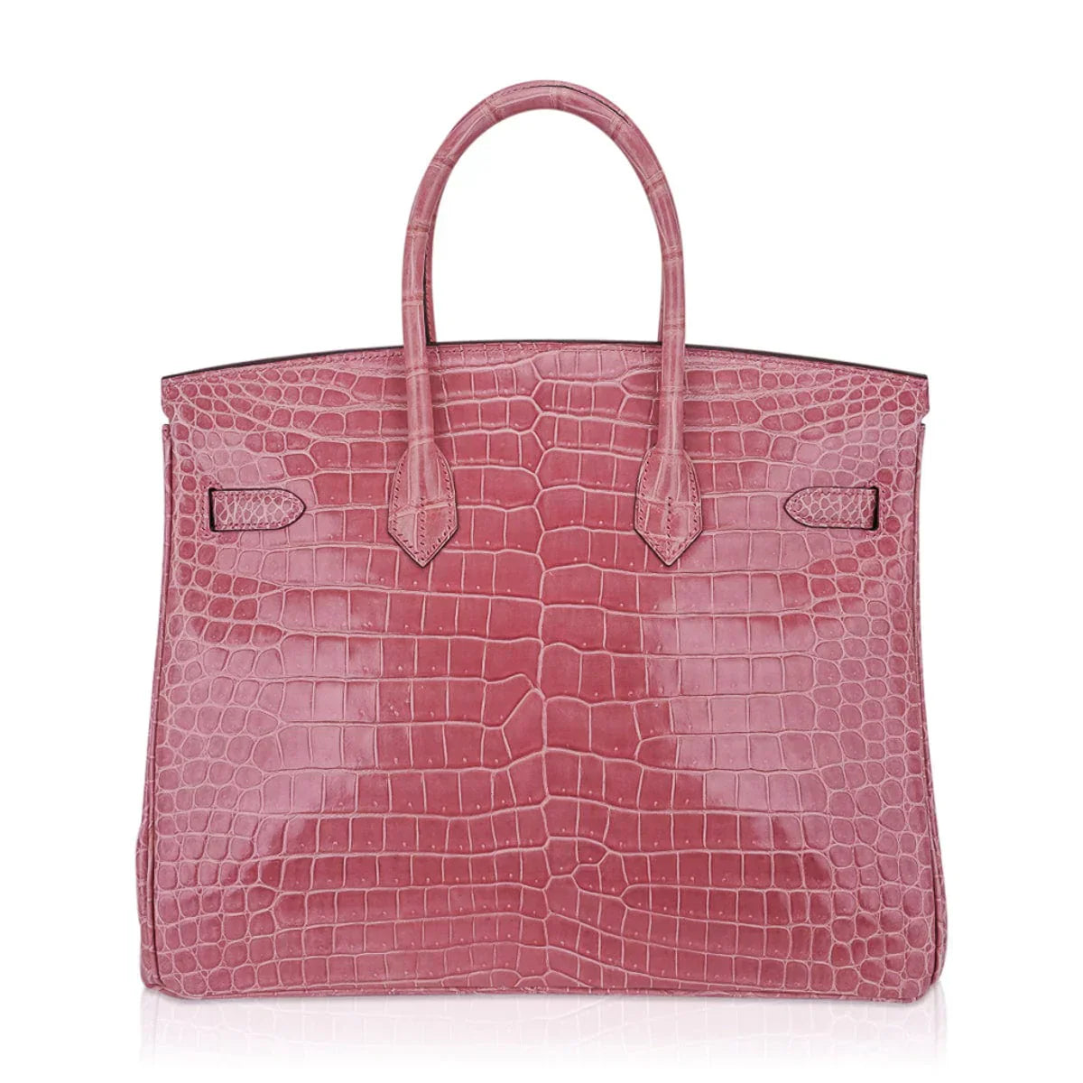 Birkin 35 Rose Indien Porosus Crocodile Bag – Rare Retired Colour