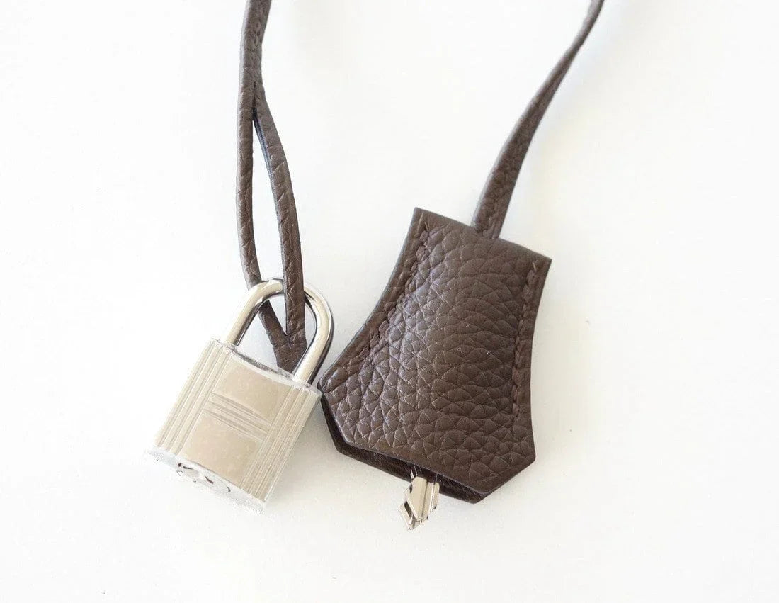 Birkin 35 Bag Ecorce (Bark) Taupe Togo Palladium