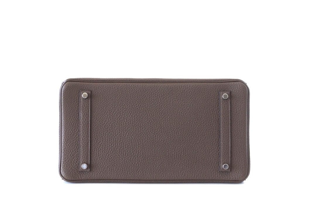 Birkin 35 Bag Ecorce (Bark) Taupe Togo Palladium